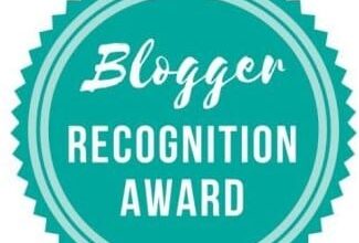 Blogger Recognition Award!