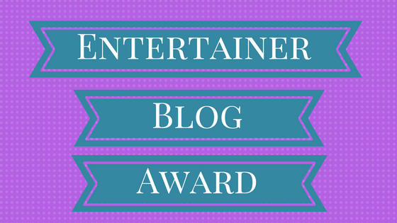 The Entertainer Blog Award!