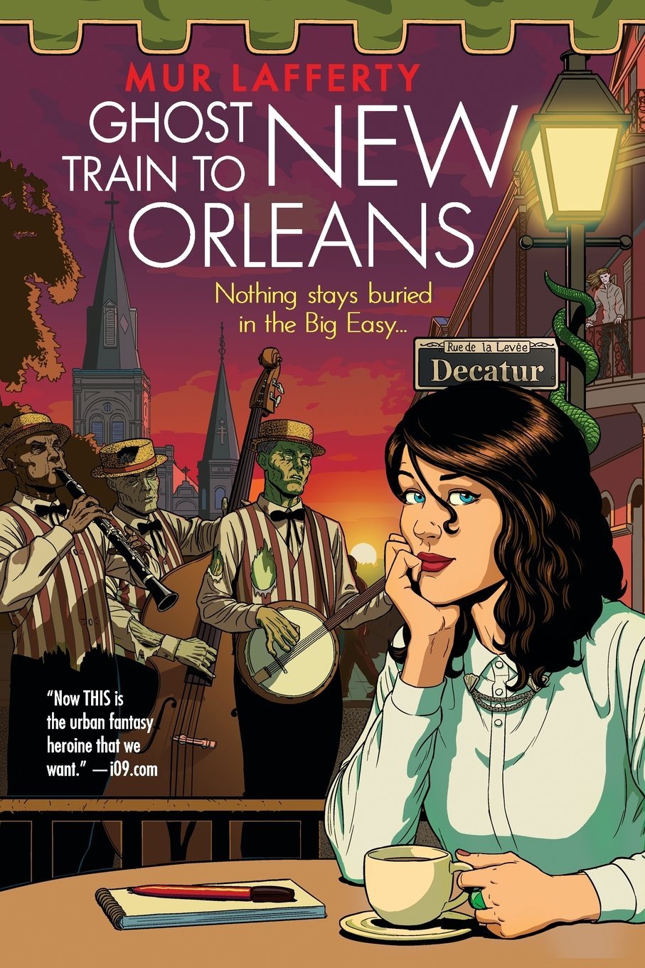 Book Review: “Ghost Train To New Orleans” (Shambling Guides #2) by Mur Lafferty