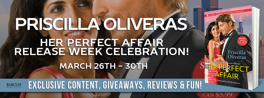 Book Release Celebration: “Her Perfect Affair” by Priscilla Oliveras – Spotlight & Giveaway!