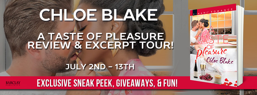 Book Tour & Giveaway: “A Taste Of Pleasure” by Chloe Blake