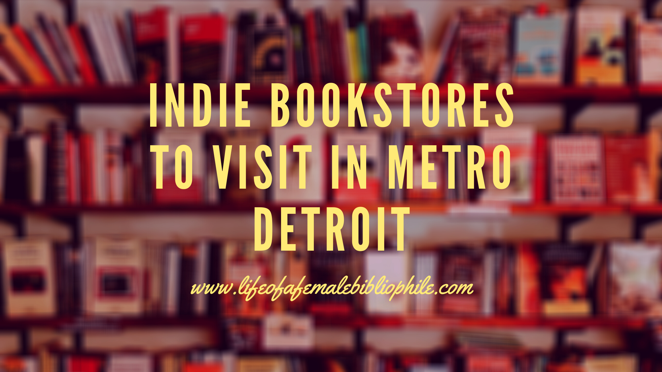 Indie Bookstores to Visit in Metro Detroit Pt.6