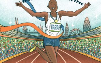 Book Review: “Mo Farah, the Boy Who Ran to Be Free” (Muslim Mavericks #2) by Seema Yasmin